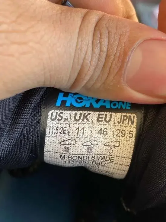 Hoka One One Bondi 8 Triple Black